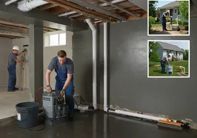 Basement Waterproofing and Flood Prevention process in Monroe, GA